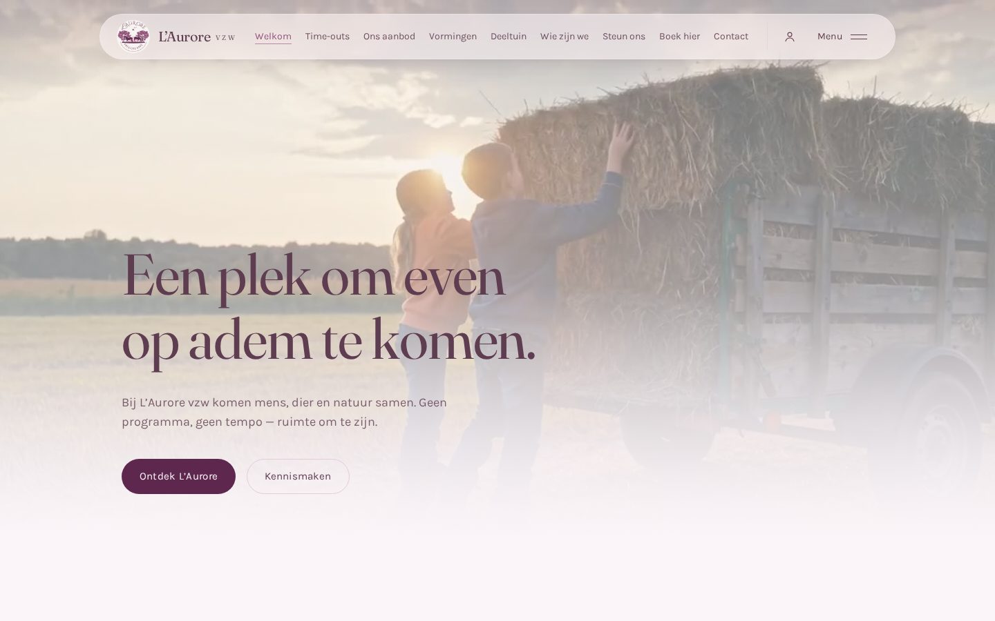L'Aurore — Website + Webshop + Board member