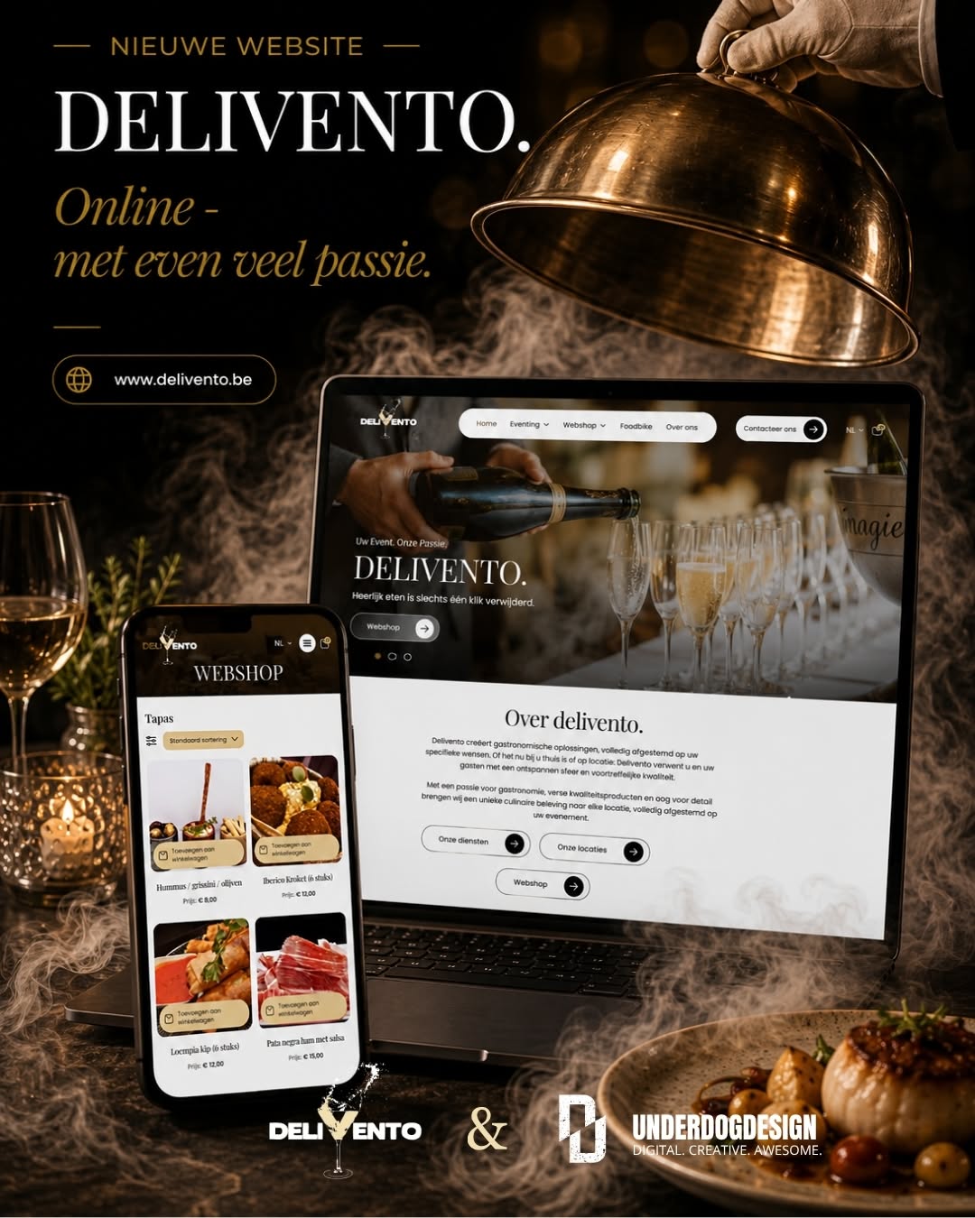 Nieuwe website live: Delivento